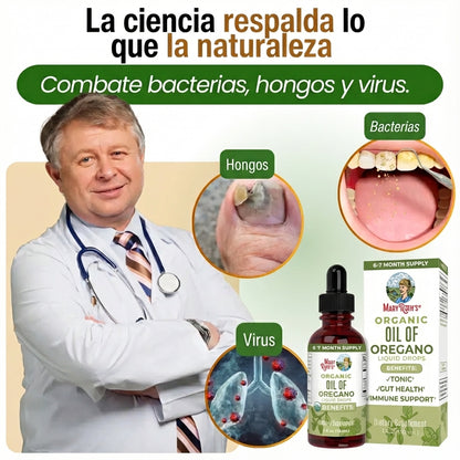 Aceite de Orégano Orgánico – MaryRuth’s 30 ml